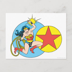 Wonder Woman Red Star Briefkaart