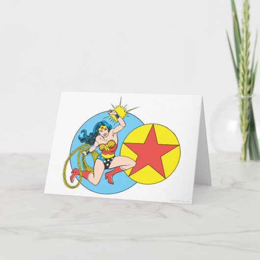 Wonder Woman Red Star Kaart (Voorkant)