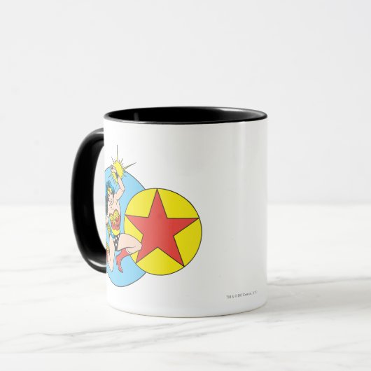 Wonder Woman Red Star Mok (Voorkant links)