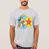 Wonder Woman Red Star T-shirt (Voorkant)