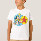 Wonder Woman Red Star T-shirt (Voorkant)