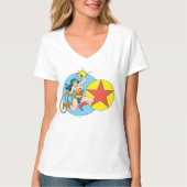 Wonder Woman Red Star T-shirt (Voorkant)