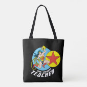 Wonder Woman Red Star Tote Bag (Achterkant)