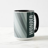 Wonder Woman Retro Profile Sunburst Mok (Voorkant rechts)