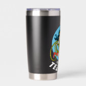 Wonder Woman Rode Ster Leraar Geïsoleerde Drinkbeker (Voorkant)