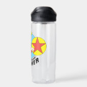 Wonder Woman Rode Ster Leraar Waterfles (Achterkant)