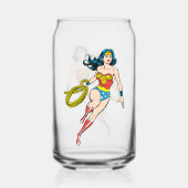 Wonder Woman Run Blikvorm Glas (Voorkant)