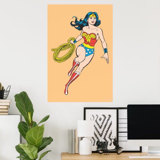 Wonder Woman Run Poster (Thuiskantoor)