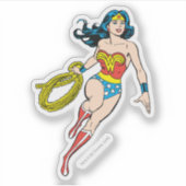 Wonder Woman Run Sticker (Voorkant)