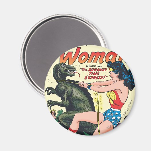 Wonder Woman Runaway Time Express Magneet (Voorkant / Achterkant)