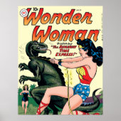 Wonder Woman Runaway Time Express Poster (Voorkant)