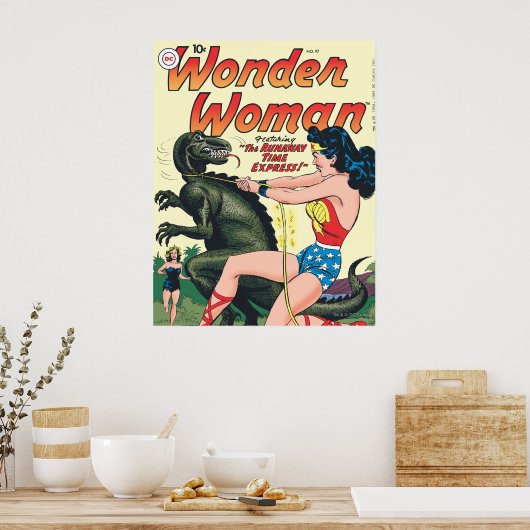 Wonder Woman Runaway Time Express Poster (Keuken)