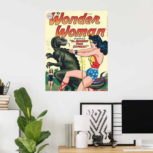 Wonder Woman Runaway Time Express Poster (Thuiskantoor)