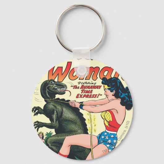 Wonder Woman Runaway Time Express Sleutelhanger (Voorkant)
