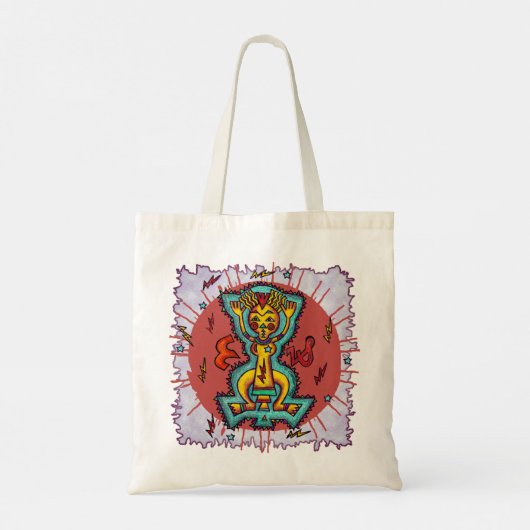 Wonder Woman Rune Tote Bag (Achterkant)