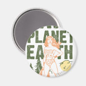 Wonder Woman Save Planet Earth Magneet (Voorkant / Achterkant)