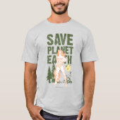 Wonder Woman Save Planet Earth T-shirt (Voorkant)