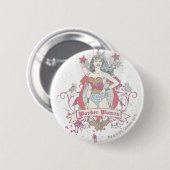 Wonder Woman Schietende sterren Ronde Button 5,7 Cm (Voorkant /achterkant)