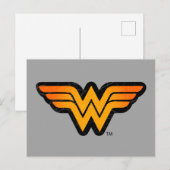 Wonder Woman | Seasoneel geïnspireerde Logo Briefkaart (Voorkant / Achterkant)