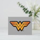 Wonder Woman | Seasoneel geïnspireerde Logo Briefkaart (Staand voorkant)