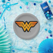 Wonder Woman | Seasoneel geïnspireerde Logo Papieren Bordje (Feest)