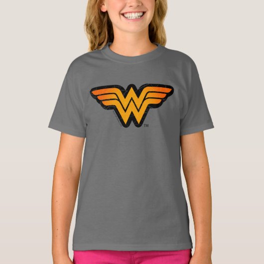 Wonder Woman | Seasoneel geïnspireerde Logo T-shirt (Voorkant)