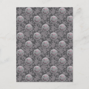 Wonder Woman Shield Pattern Briefkaart