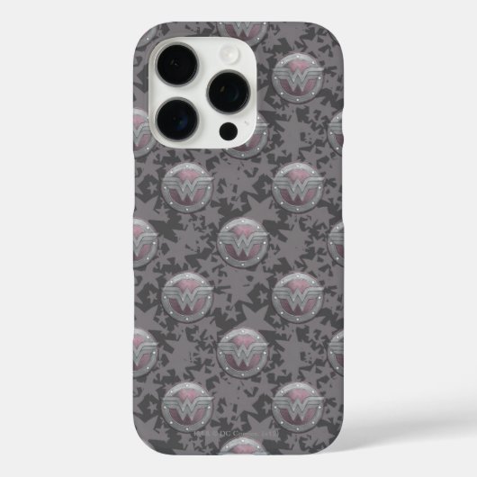 Wonder Woman Shield Pattern Case-Mate iPhone Case (Achterkant)