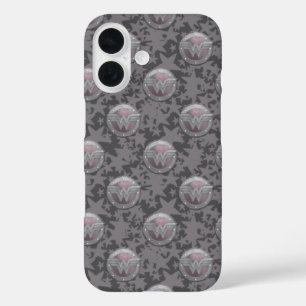 Wonder Woman Shield Pattern iPhone 16 Hoesje