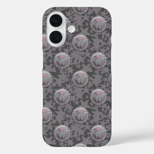 Wonder Woman Shield Pattern Case-Mate iPhone Case (Achterkant)