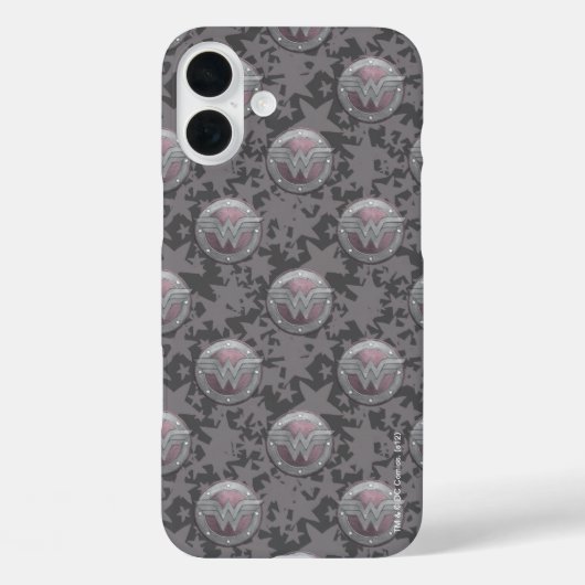 Wonder Woman Shield Pattern Case-Mate iPhone Case (Achterkant)