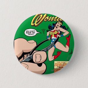 Wonder Woman Shrinking Formule Ronde Button 5,7 Cm