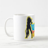 Wonder Woman Silhouette Koffiemok (Links)
