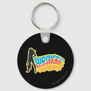 Wonder Woman Silhouette Sleutelhanger