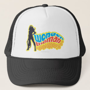Wonder Woman Silhouette Trucker Pet