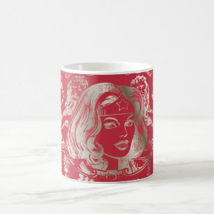 Wonder Woman Silver Koffiemok