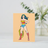 Wonder Woman Standing Briefkaart (Staand voorkant)