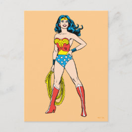 Wonder Woman Standing Briefkaart