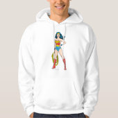 Wonder Woman Standing Hoodie (Voorkant)