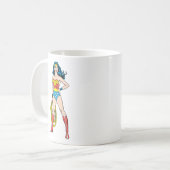 Wonder Woman Standing Koffiemok (Voorkant links)