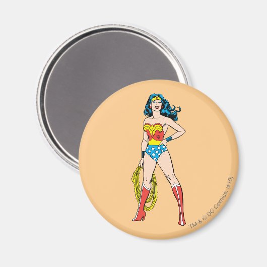 Wonder Woman Standing Magneet (Voorkant / Achterkant)