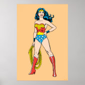 Wonder Woman Standing Poster (Voorkant)