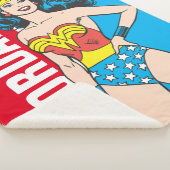 Wonder Woman Standing Sherpa Deken (3/4)