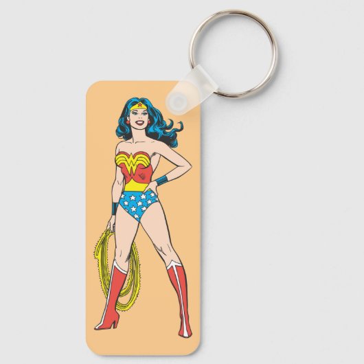 Wonder Woman Standing Sleutelhanger (Achterkant)