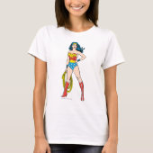 Wonder Woman Standing T-shirt (Voorkant)