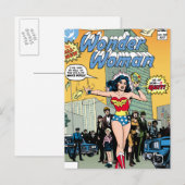 Wonder Woman Starting Pat Carbine Briefkaart (Voorkant / Achterkant)