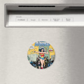 Wonder Woman Starting Pat Carbine Magneet (Insitu (Vaatwasser))