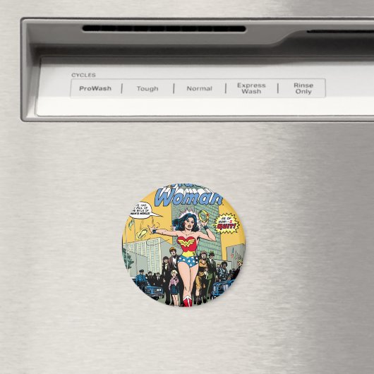 Wonder Woman Starting Pat Carbine Magneet (Insitu (Vaatwasser))