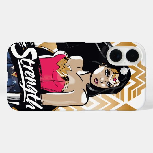 Wonder Woman Sterkte Case-Mate iPhone Case (Achterkant (horizontaal))