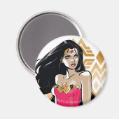 Wonder Woman Sterkte Magneet (Voorkant / Achterkant)